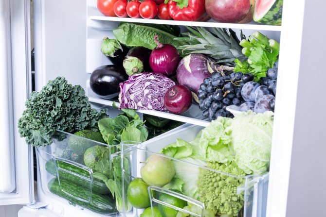 температура для хранения овощей в холодильнике