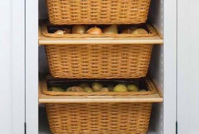 В домашних условиях можно хранить небольшой запас – не неделю-две, чтобы картошка не начала прорастать